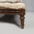 Vintage Italian Daybed in Beige Fabric and Wood, 1900s For Sale - Image 6 of 15