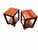 1950s 1950s A Pair of Porcelain, Lacquered Wood Side Tables For Sale - Image 5 of 7