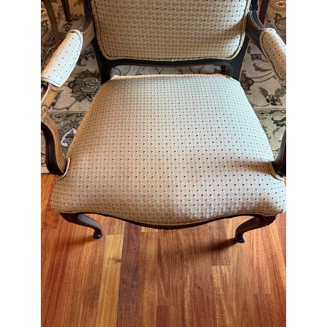 Vintage Louis XV Armchair For Sale In Baton Rouge - Image 6 of 12