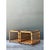 Late 20th Century Vintage Trellis Rattan and Glass Side Tables - Pair For Sale - Image 5 of 12