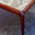Large Marble and Teak Coffee Table, 1960s For Sale - Image 6 of 9