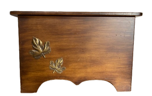 Gift Box in Patinated Walnut, 1980s