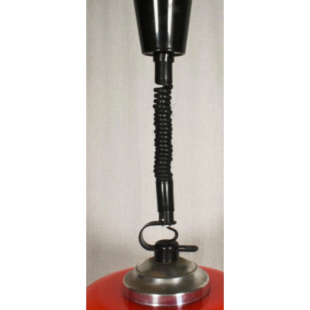 Gold Mid-Century Glass Pendant, 1960s, Germany For Sale - Image 8 of 14