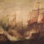 Auguste Mayer, Seascape Battle of Trafalgar, 1954, Oil on Canvas For Sale - Image 6 of 15