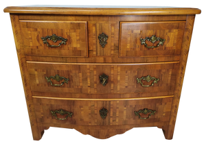 Vintage Commode in Marquetry, 1950s