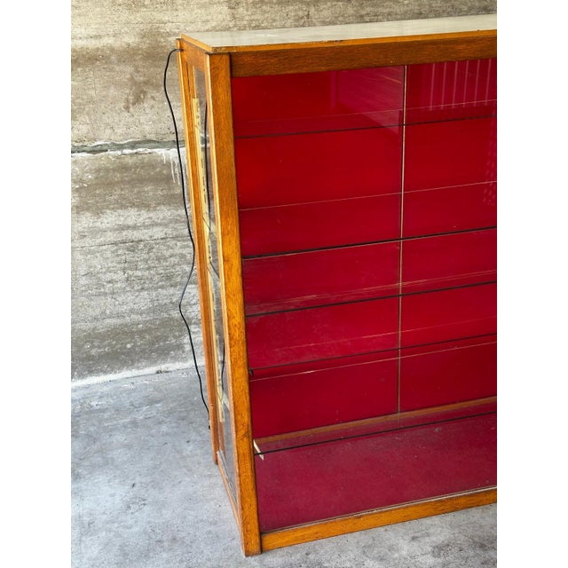 Large Vintage Shop Window, 1930s For Sale - Image 11 of 18