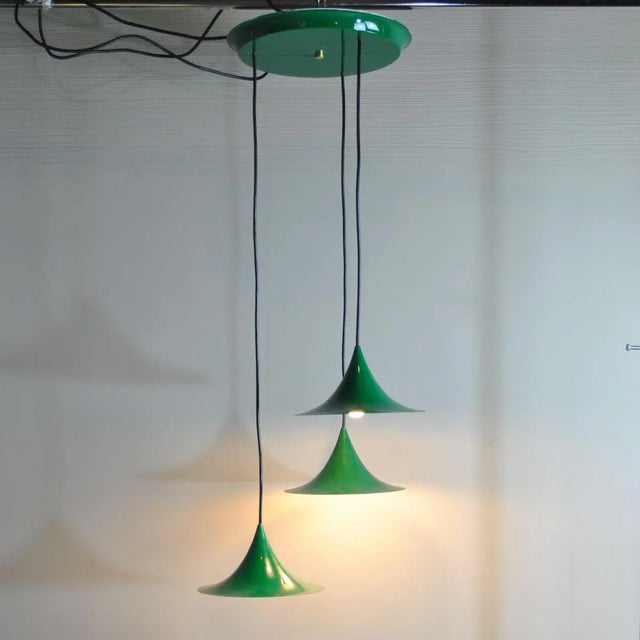 1960s Small Model Seeds Ceiling Lamps from Fog & Mørup, 1960s, Set of 3 For Sale - Image 5 of 9
