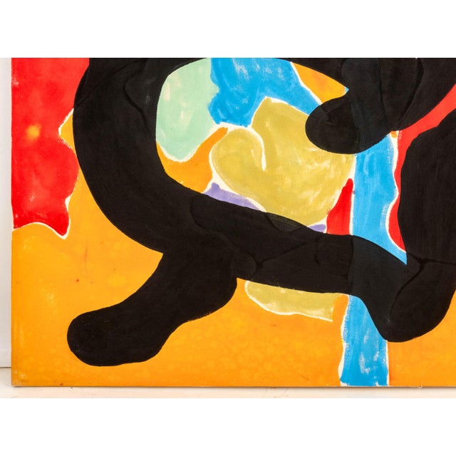 Jack Roth "Rope Dancer 17" Acrylic on Canvas, 1980 For Sale In New York - Image 6 of 11