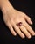 1990s Large Pink Tourmaline Dome Ring With Tanzanite, Offered by the Lockhart Collection For Sale - Image 5 of 5
