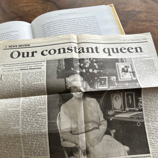 Vintage Queen Elizabeth Book For Sale - Image 9 of 9