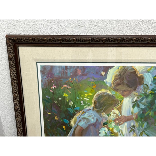 Green Don Hatfield “Sweet Scents” Signed Lithograph Edition 107 of 395 For Sale - Image 8 of 12