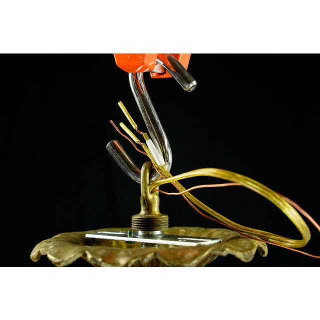 Mid 20th Century The Plaza Hotel Russian Crystal Dore Bronze Chandelier For Sale - Image 16 of 16