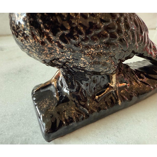 Mid Century Modern Ceramic Pheasant Figurine For Sale - Image 9 of 10