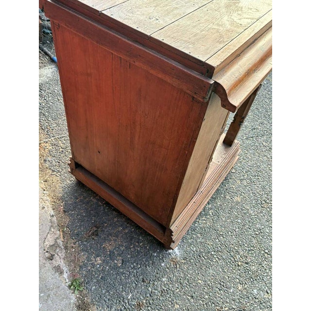 Wood Vintage Side Table, 1950s For Sale - Image 7 of 11