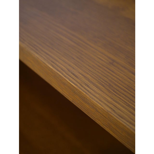 Brown Stickley Mission Oak 40 Inch Low Open Bookcase For Sale - Image 8 of 13