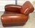 Oversized French Modern Leather Club Chair, France, Circa 1960s For Sale - Image 16 of 18