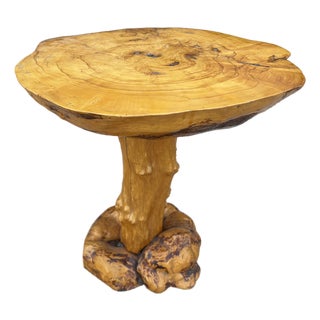 1960s Rustic Swedish Root Table For Sale