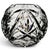 Contemporary Lausitzer Margaret German Lead Crystal Rose Bowl 5" Sunflower Pattern For Sale - Image 3 of 14