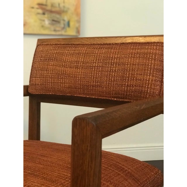 1960s Vintage Edward Wormley for Dunbar Club Chairs- A Pair For Sale In Philadelphia - Image 6 of 9