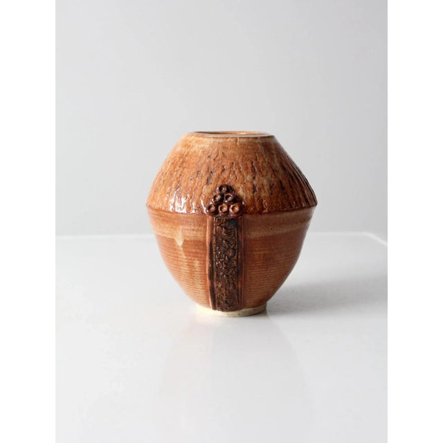Vintage Studio Pottery Vase For Sale - Image 12 of 12