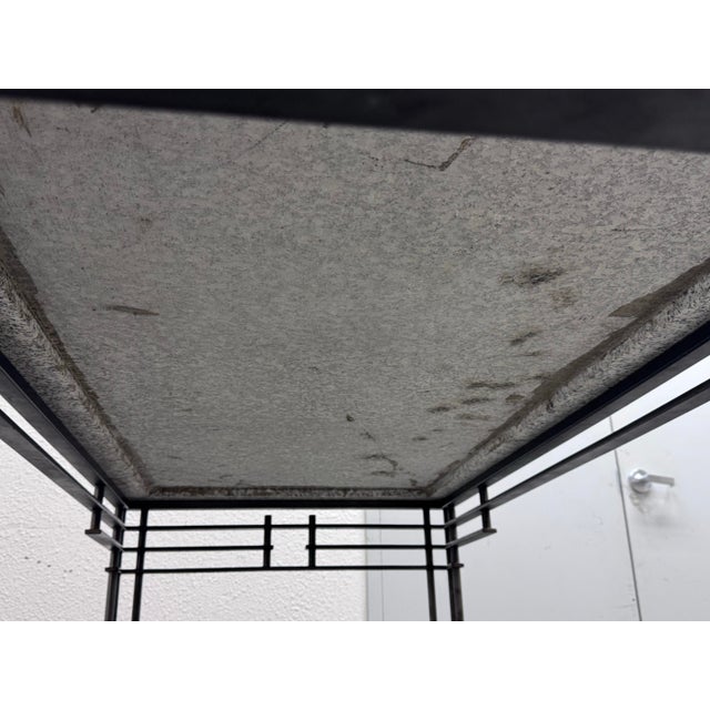 Gray Circa 1990's Jean Michele Wilmotte Attila Desk For Sale - Image 8 of 12