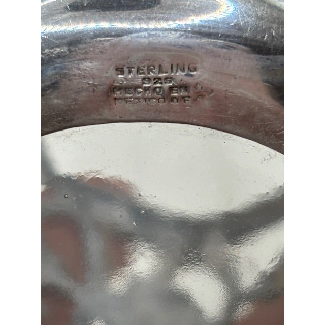 Silver Vintage RRT Sterling Silver Decanter Set With 4 Cordial Glasses For Sale - Image 8 of 8