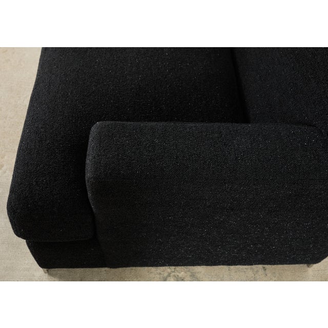 Ralph Lauren Pryce Club Chair Polished Steel Sled Feet For Sale - Image 15 of 18