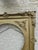 Mid-Century Ornate Gold Painted Square Wood Frame With Round Opening For Sale - Image 4 of 15