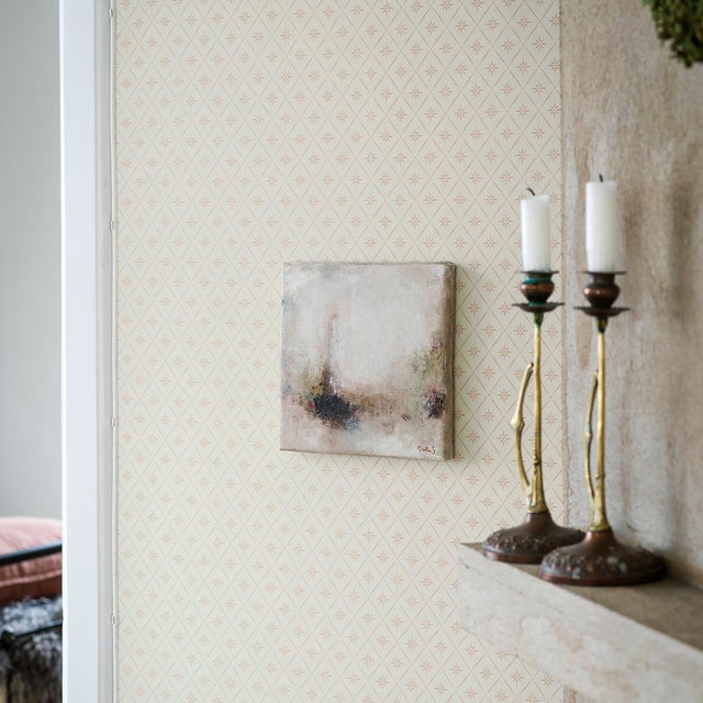 Mid-Century Modern SAMPLE - Boråstapeter Windrose Wallpaper In Clay For Sale - Image 3 of 3