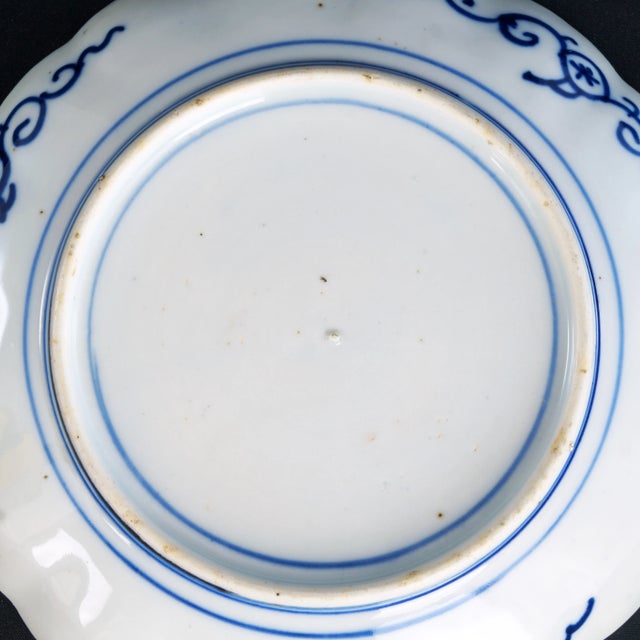 Ceramic Japanese Imari Plate With Kirin 19th Century For Sale - Image 7 of 7