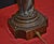 Gold 19th Century French Bronze Figural Lady Lamp with Opaline Globe, 1865 For Sale - Image 8 of 18