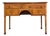 Dressing Console Table in Oak For Sale