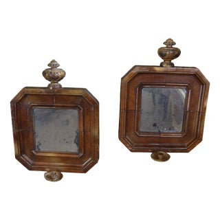Octagonal Mirrors, Set of 2 For Sale