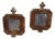 Octagonal Mirrors, Set of 2 For Sale