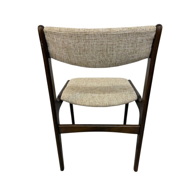 1960s Mid-Century Danish Modern Dark Walnut Dining Chairs - Set of 6 For Sale - Image 5 of 5