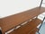 Vintage Italian Teak and Metal Bookcase, 1960s For Sale - Image 10 of 15