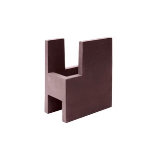 Marsala Brown Chandigarh IV Vase by Paolo Giordano for I-and-I Collection For Sale