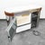 Mid Century Modern Bar Cabinet Mirrored 1970s Fridge Italy Willy Rizzo Suede MCM For Sale In Sacramento - Image 6 of 10