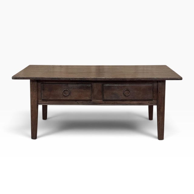 19th Century Spanish Country Work Table ~ Coffee Table For Sale - Image 4 of 18