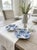 Pair of Italian Les Ottomans Hand-Painted Blue Coral Oyster Plates For Sale - Image 11 of 11