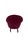 Antique Victorian Parlor Chairs With Burgundy Velvet Upholstery – Pair For Sale - Image 10 of 10