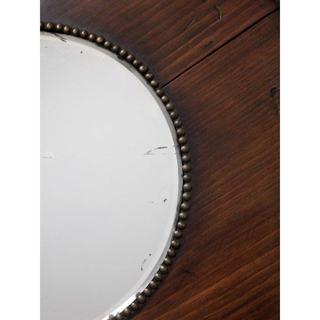 Antique Hall Mirror With Hooks For Sale - Image 6 of 11