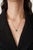 Asian 1.63ct Pear Cut Emerald Solitaire Modern Necklace in 14k Yellow Gold-18 Inch Length For Sale - Image 3 of 16
