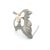 1990s Mikimoto Estate Akoya Pearl Brooch Pin Sterling Silver For Sale In New York - Image 6 of 12