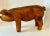 Early 20th Century Hand Carved Folk Art Standing Pig For Sale - Image 4 of 12