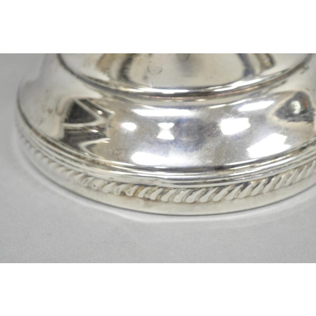 Vintage English Regency Style Silver Plated Champagne Chiller Bar Ice Bucket For Sale - Image 14 of 15