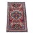Antique Adler Kazak Rug c.1890-1920 Rare Mustache Design Caucasian Collectible For Sale