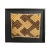 Vintage Framed African Shoowa Grass Textile For Sale
