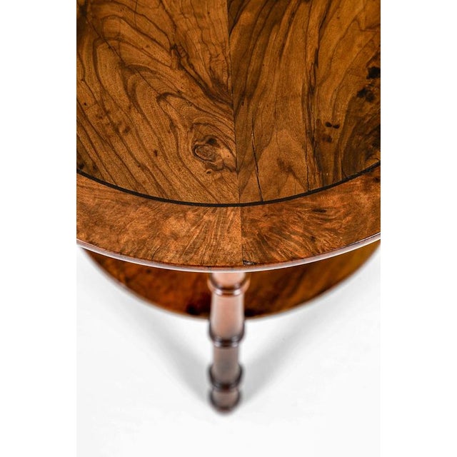 Olive Wood Occasional Table For Sale - Image 6 of 10