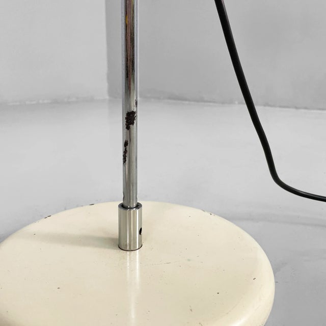Italian Metal LED Floor Lamp, 1970s For Sale - Image 16 of 18